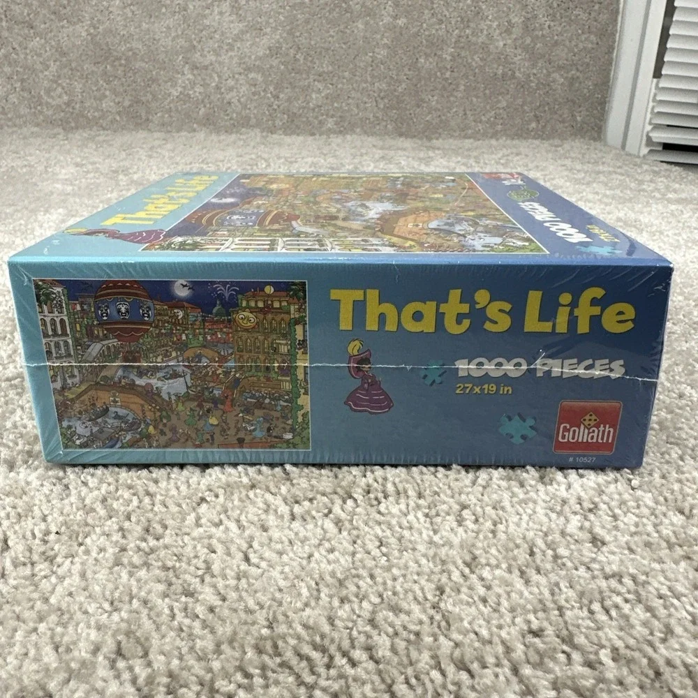 Goliath That's Life Venice 1000 Piece Puzzle No.10527 New Sealed
